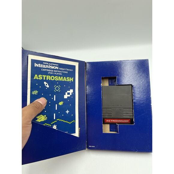 Astrosmash (Intellivision, 1981) Complete In Box With Manual TESTED - Picture 3 of 6
